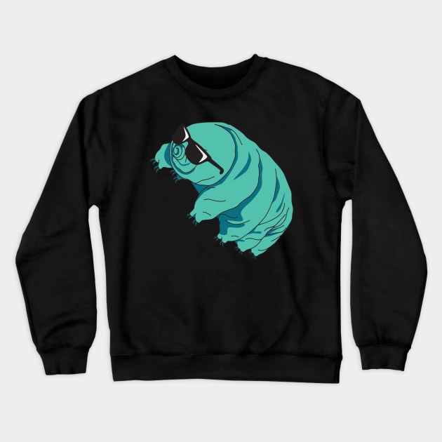 Water Bear Tardigrade Illustration Crewneck Sweatshirt by Giggias